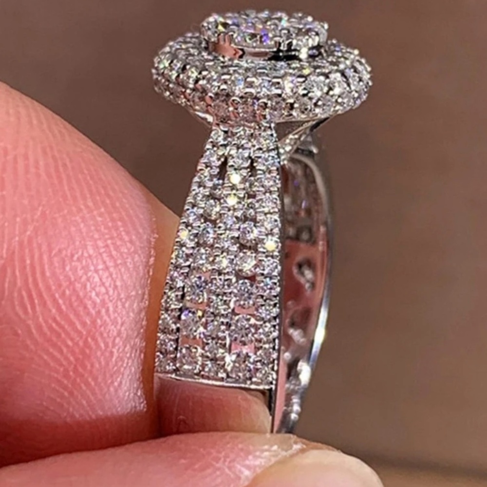 WEDDING RING ID8 BRIDAL RING - Picture 2 of 5